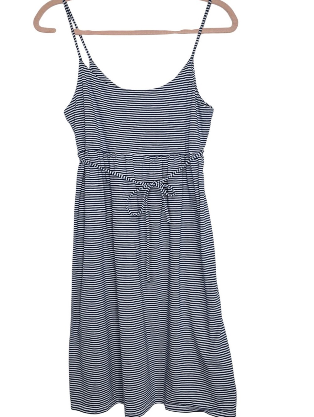 Nautica Striped Spaghetti Strap Dress